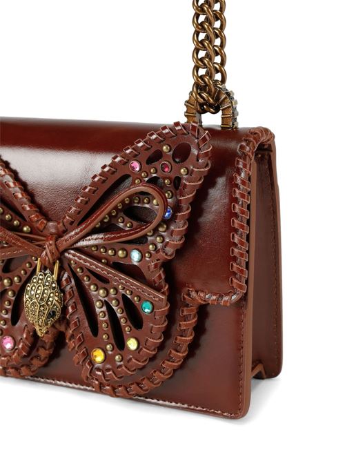 Borsa donna Kurt Geiger London tracolla cuoio con farfalla e catena KURT GEIGER London | 5578730109.